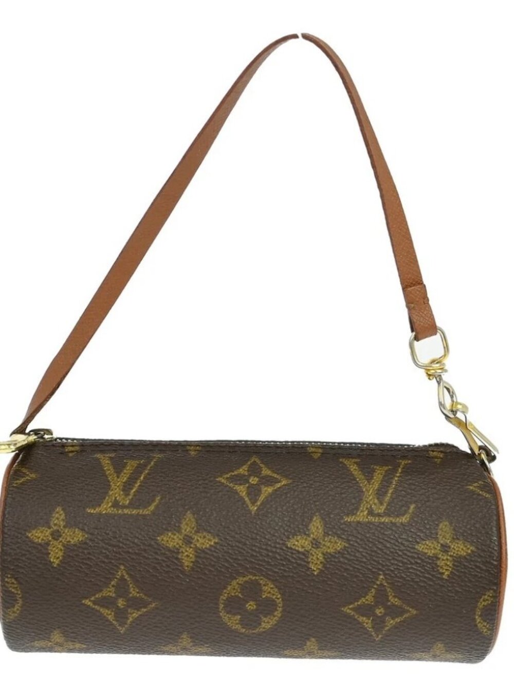 LOUIS VUITTON MONOGRAM PAPILLON ATTACHED POUCH BAG